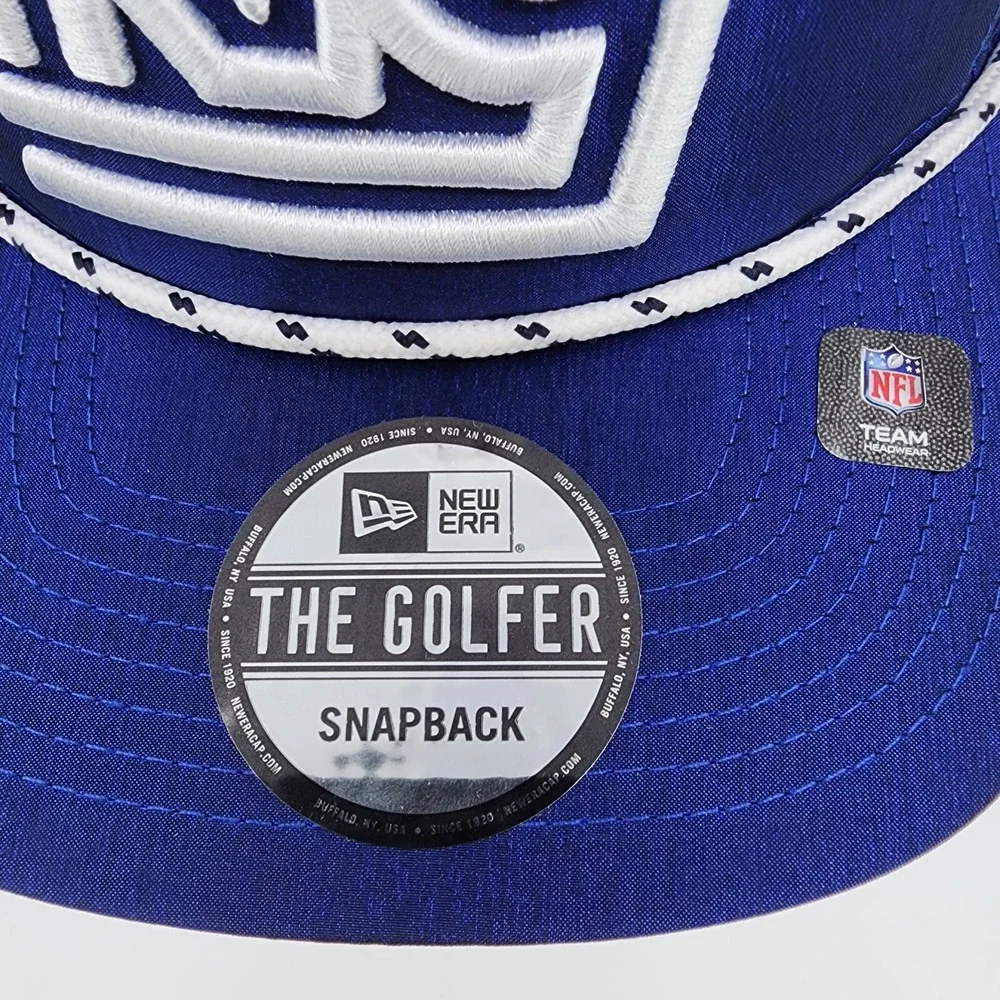 New York Giants NFL New‎ Era 9Fifty Rope Golfer Hat Satin Adult Snapback Cap NEW